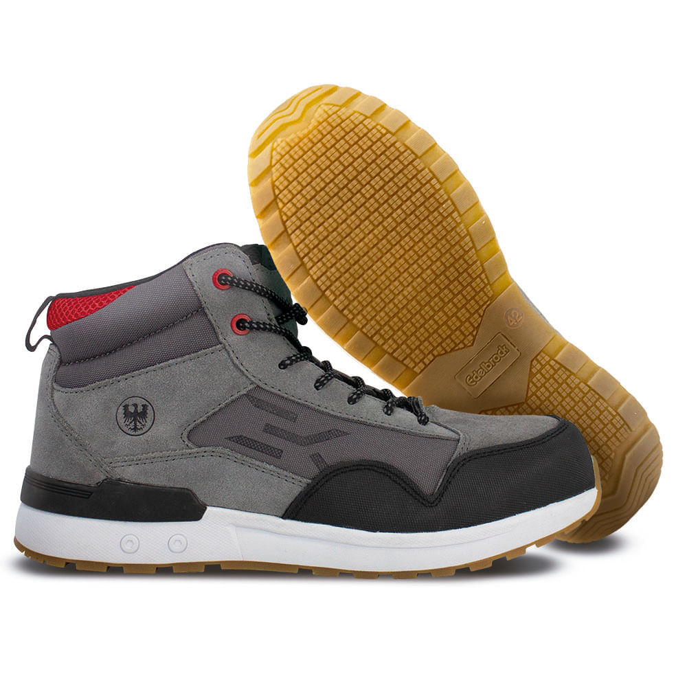 CALZADO SEGURIDAD EDELBROCK VANSKY ARTIC GRAY/RED